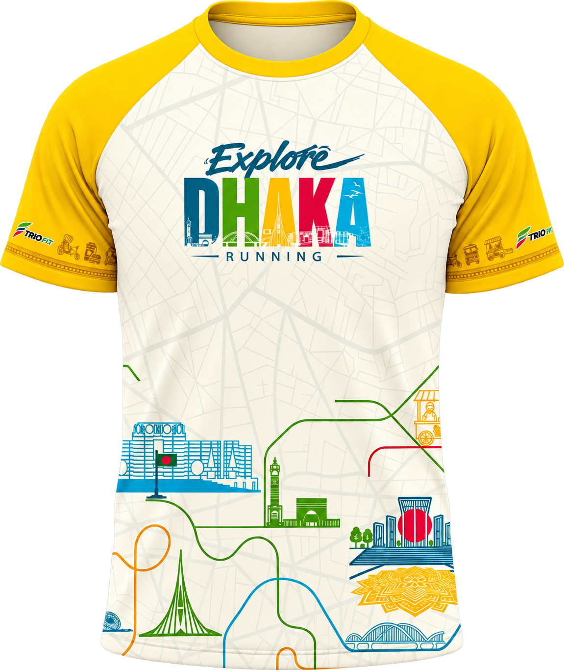 Explore-Dhaka-Running-Yellow-Front