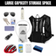 Outdoor Hydration Vest Backpack - Black-2