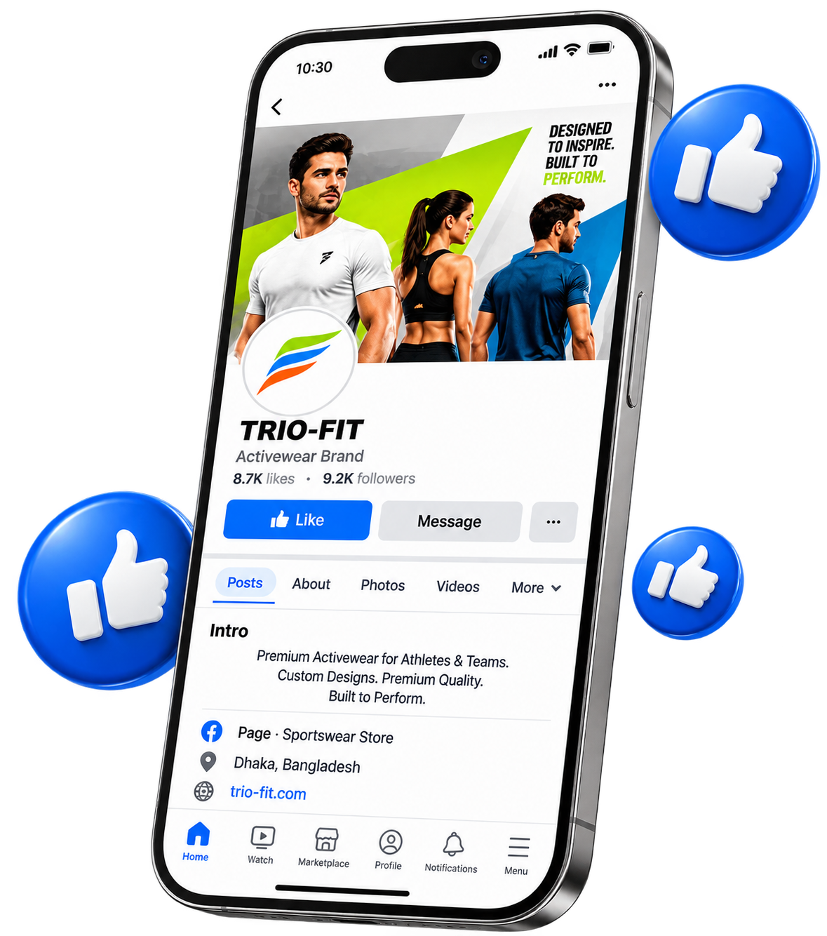 like & share