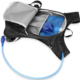 WellWise 1.5L blue hydration bladder with high flow bite valve, flexible drinking tube and secure sliding seal for running, cycling and hiking