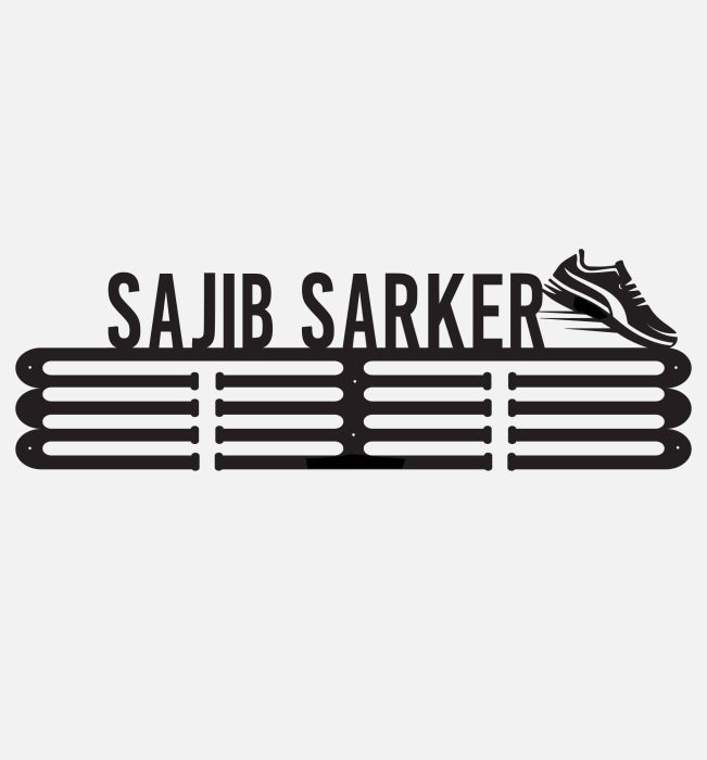 Personalized Medal Display Hanger for Athletes